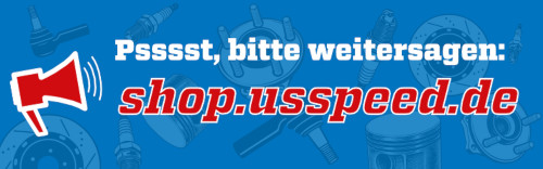 Ersatzteile für euer Fahrzeug in unserem neuen Online-Shop shop.usspeed.de